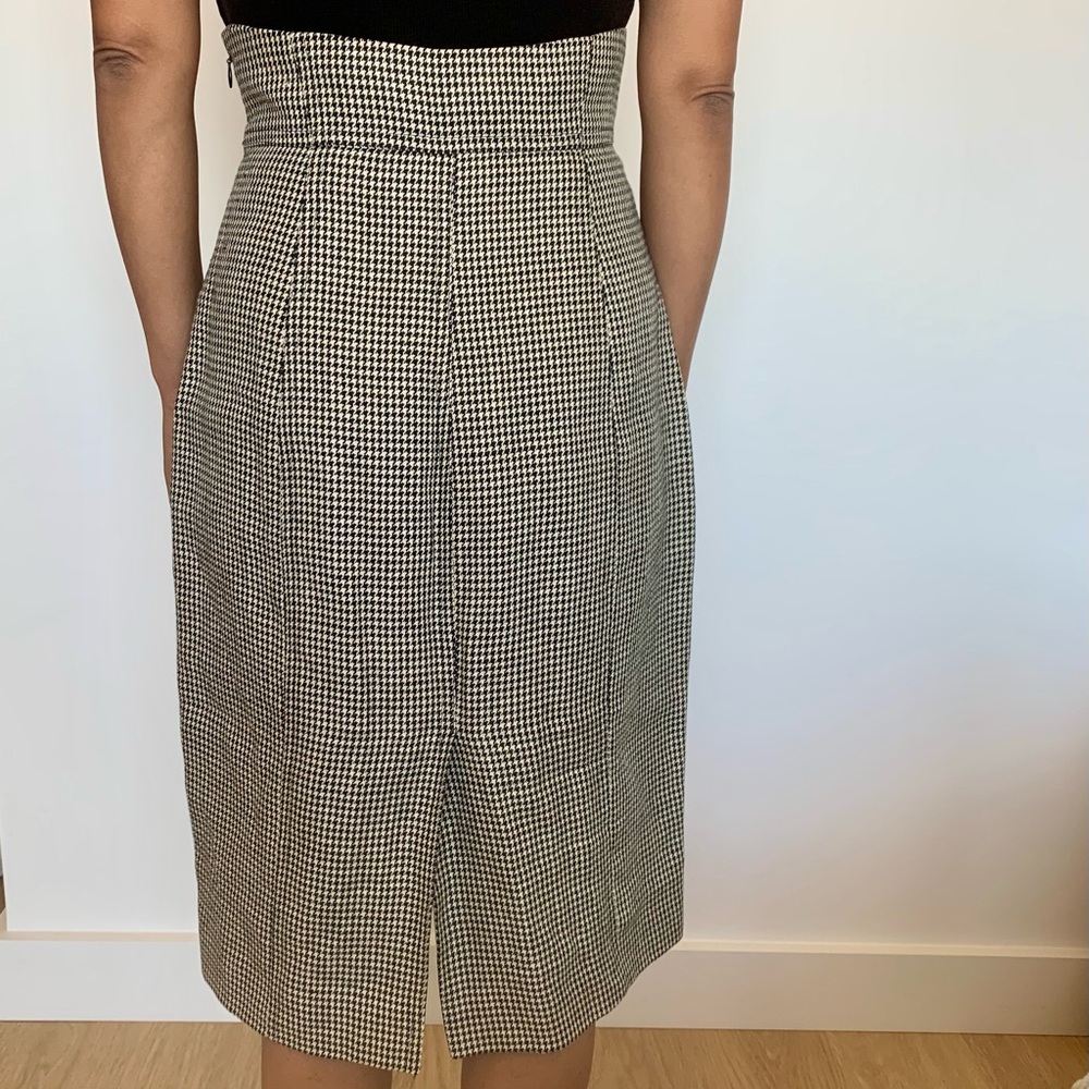 Houndstooth pencil skirt, Ralph Lauren purple label - Picture 5 of 8